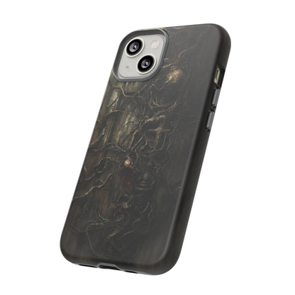 Creeping Dread Phone Case - Giger-Inspired Art for iPhone, Samsung Galaxy, and Google Pixel Devices