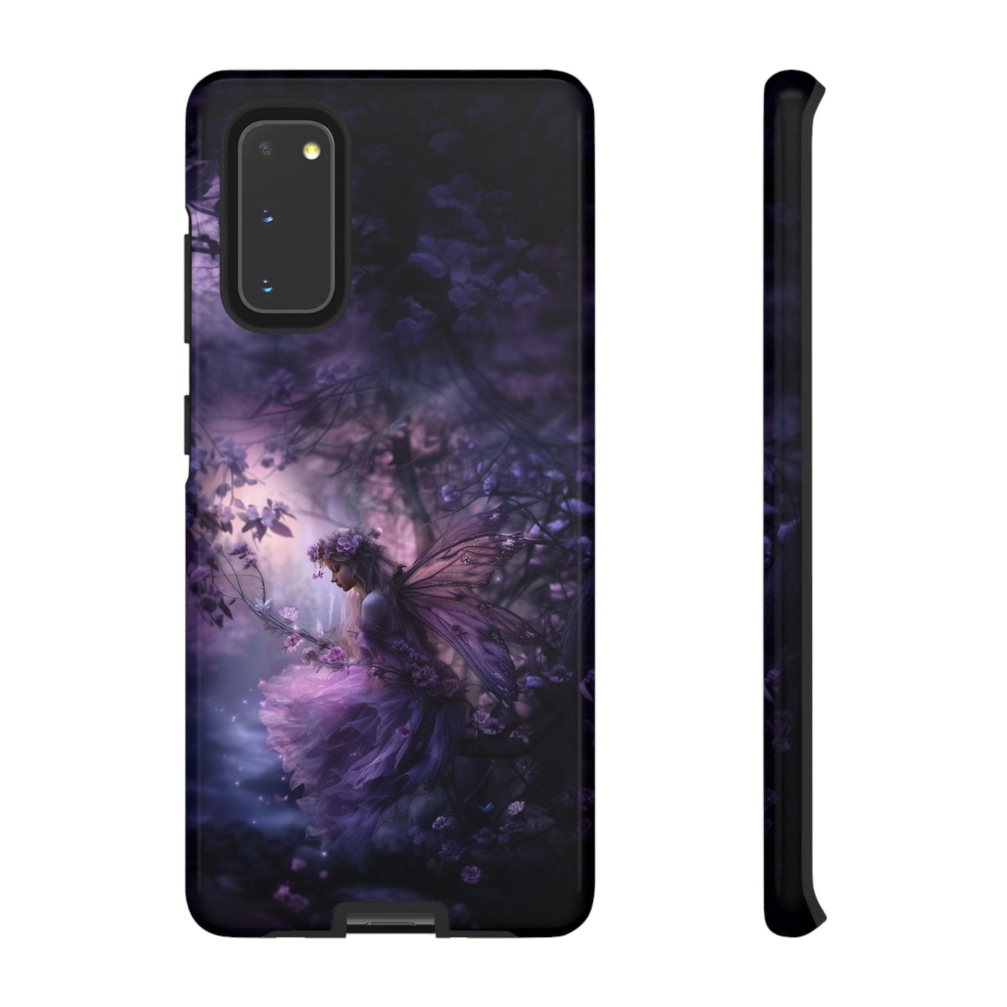 Fairy in the Moonlight Phone Case - Magical Night Scene for iPhone, Samsung Galaxy, Google Pixel Devices - Enchanted Fantasy Art