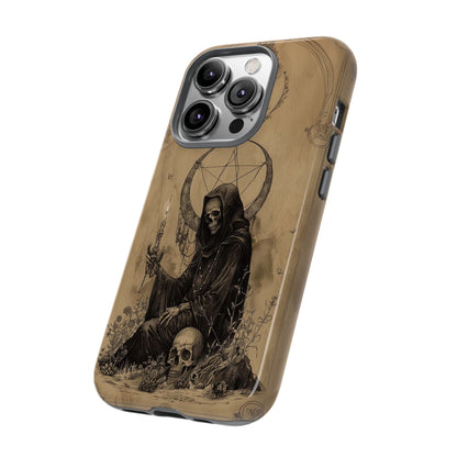 Gothic Reaper Phone Case - Dark Aesthetic Art for iPhone, Samsung, Google Pixel