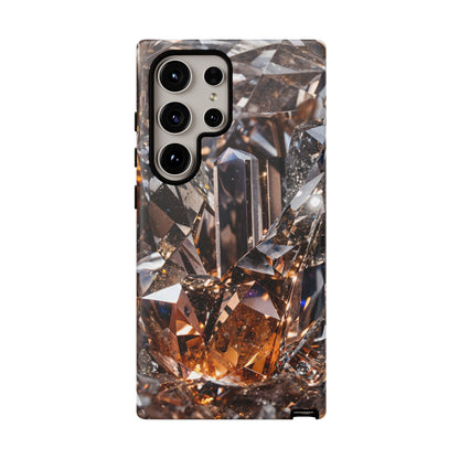 Crystalline Phone Case – Healing Crystal Quartz Design for iPhone, Samsung Galaxy, and Google Pixel Devices