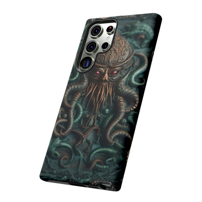 Nameless Dread Tough Phone Case – Lovecraftian Tentacle Horror Design for iPhone, Samsung Galaxy, and Google Pixel Devices