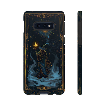 Enchanted Wizard Spellcaster Galaxy Phone Case - Mystical Wizardry Art For iPhone, Samsung Galaxy, and Google Pixel Devices