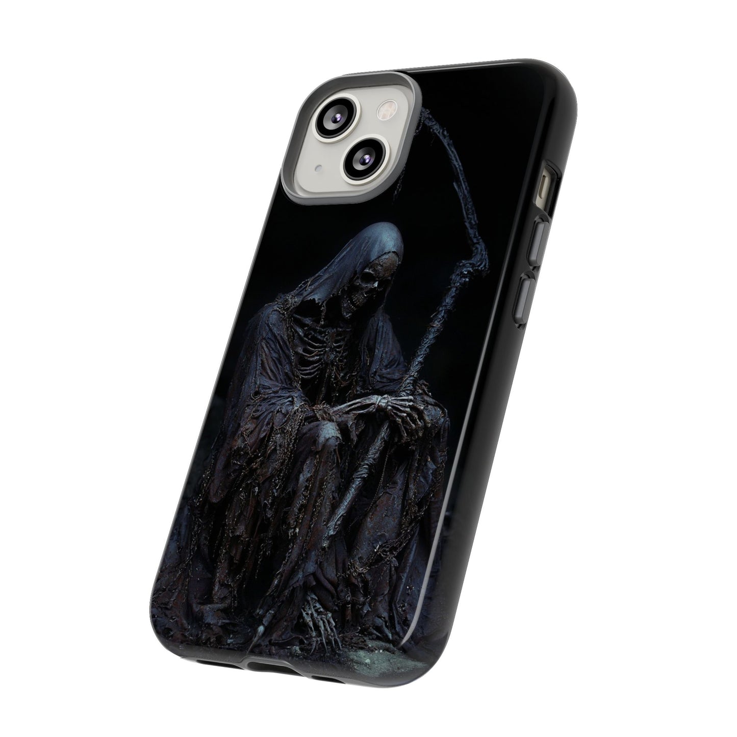 Dark Reaper Phone Case - Gothic Grim Reaper Art for iPhone, Samsung Galaxy, and Google Pixel Devices