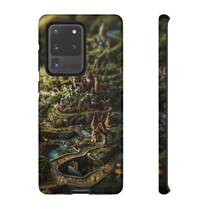 Fairy Kingdom Phone Case - Enchanted Castle Artwork for iPhone, Samsung Galaxy, and Google Pixel Devices