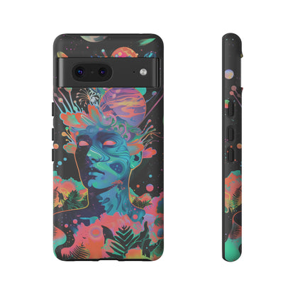 Open Your Mind Phone Case – Psychedelic Dream Pastel Design for iPhone, Samsung Galaxy, and Google Pixel Devices