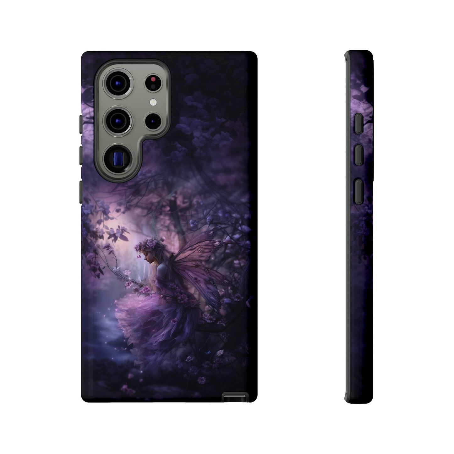 Fairy in the Moonlight Phone Case - Magical Night Scene for iPhone, Samsung Galaxy, Google Pixel Devices - Enchanted Fantasy Art