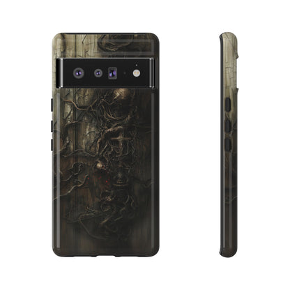 Creeping Dread Phone Case - Giger-Inspired Art for iPhone, Samsung Galaxy, and Google Pixel Devices