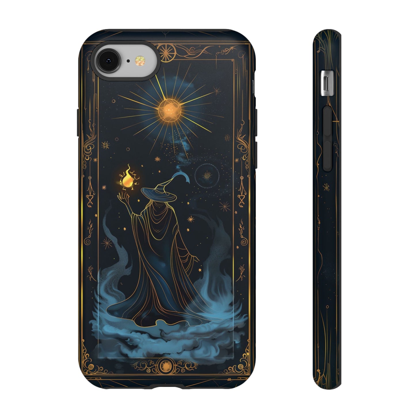 Enchanted Wizard Spellcaster Galaxy Phone Case - Mystical Wizardry Art For iPhone, Samsung Galaxy, and Google Pixel Devices