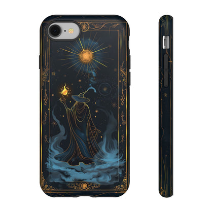 Enchanted Wizard Spellcaster Galaxy Phone Case - Mystical Wizardry Art For iPhone, Samsung Galaxy, and Google Pixel Devices