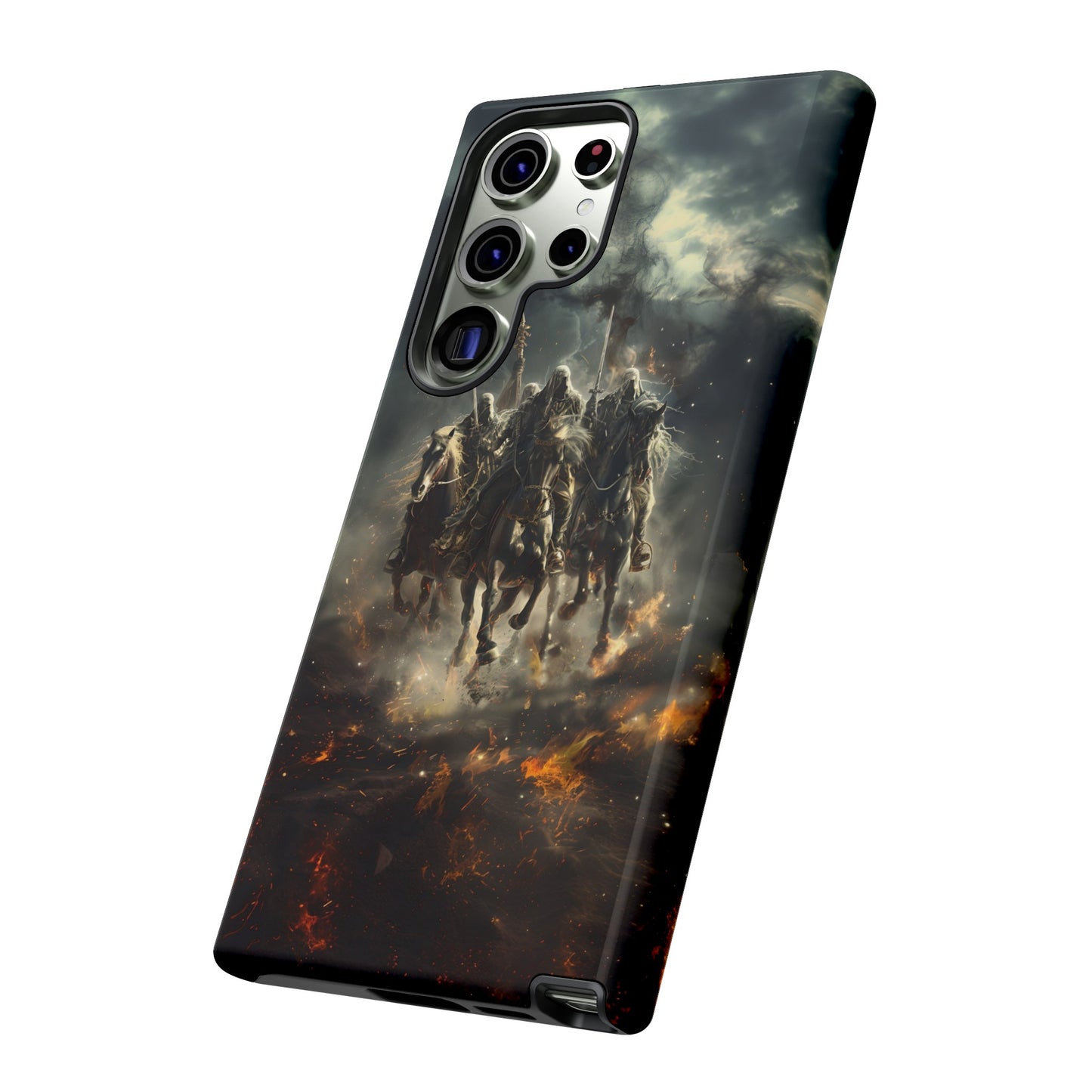 Four Horsemen of the Apocalypse Phone Case – Armageddon Design for iPhone, Samsung Galaxy, and Google Pixel Devices