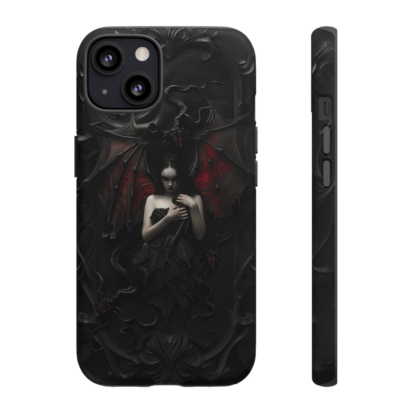 Succubus Phone Case - Dark Fantasy Gothic Design for iPhone, Samsung Galaxy, and Google Pixel Devices