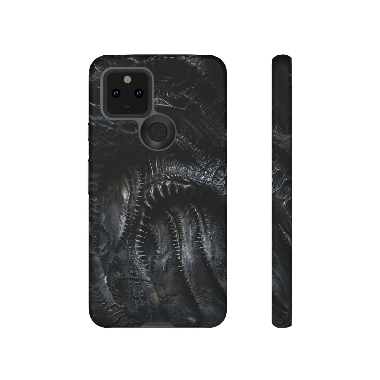 Surreal Biomechanical Phone Case - Gothic Sci-Fi Art for iPhone, Samsung Galaxy, and Google Pixel Devices