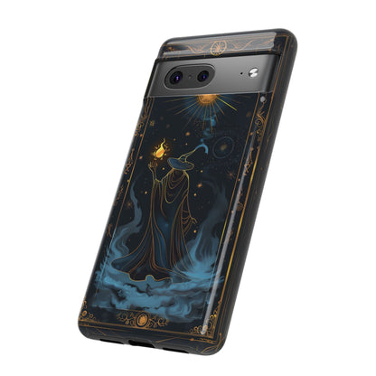 Enchanted Wizard Spellcaster Galaxy Phone Case - Mystical Wizardry Art For iPhone, Samsung Galaxy, and Google Pixel Devices