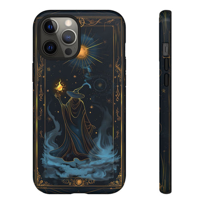 Enchanted Wizard Spellcaster Galaxy Phone Case - Mystical Wizardry Art For iPhone, Samsung Galaxy, and Google Pixel Devices