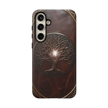 Tree of Life Tough Phone Case – Fantasy Art Design for iPhone, Samsung Galaxy, and Google Pixel Devices