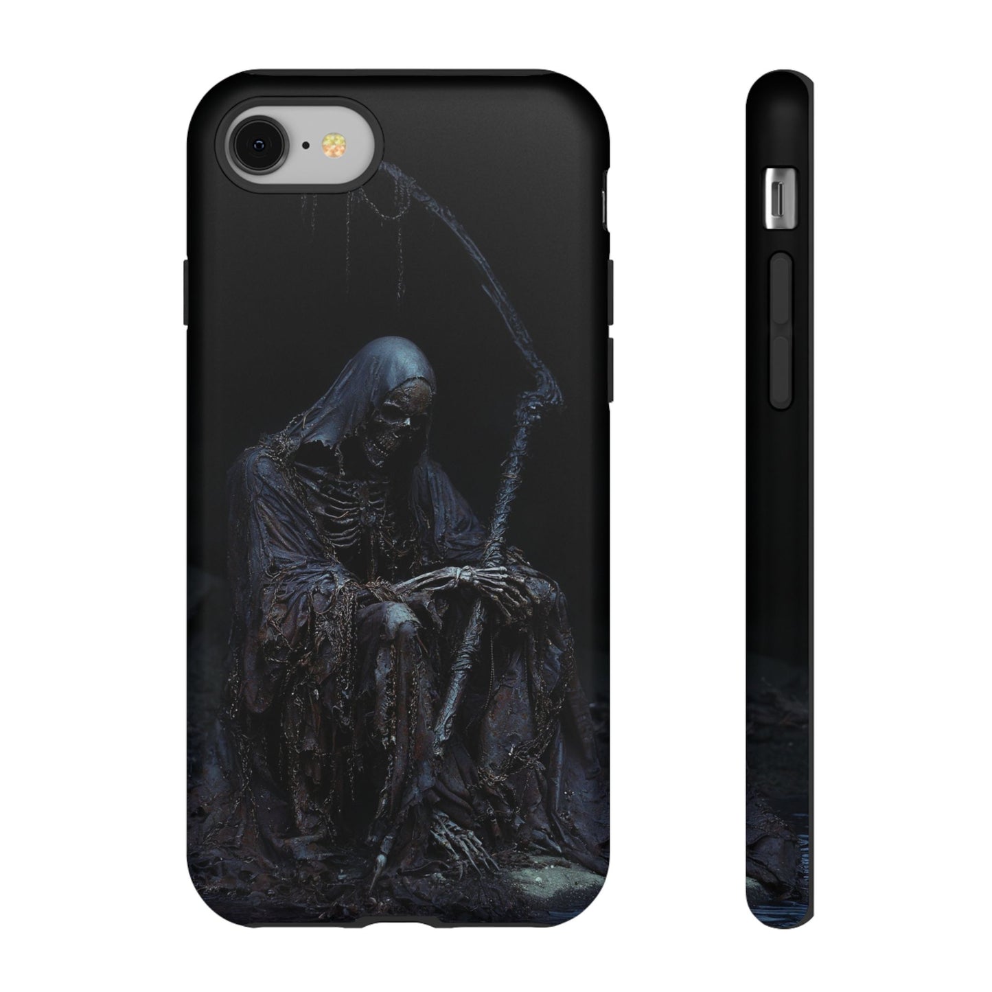 Dark Reaper Phone Case - Gothic Grim Reaper Art for iPhone, Samsung Galaxy, and Google Pixel Devices