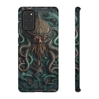 Nameless Dread Tough Phone Case – Lovecraftian Tentacle Horror Design for iPhone, Samsung Galaxy, and Google Pixel Devices