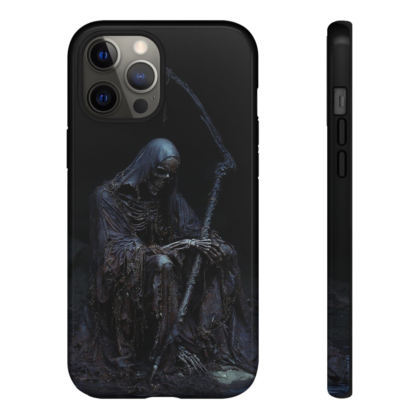 Dark Reaper Phone Case - Gothic Grim Reaper Art for iPhone, Samsung Galaxy, and Google Pixel Devices