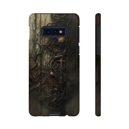 Creeping Dread Phone Case - Giger-Inspired Art for iPhone, Samsung Galaxy, and Google Pixel Devices