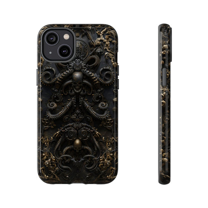 Gothic Steampunk Tentacle Phone Case - Unique Gothic Design for iPhone, Samsung Galaxy, and Google Pixel Devices