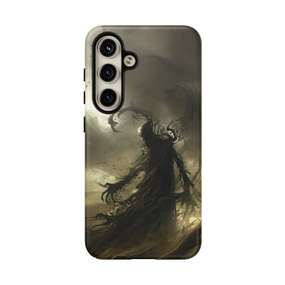 Dark Spirit Phone Case – Grim Reaper Haunting Design for iPhone, Samsung Galaxy, and Google Pixel Devices