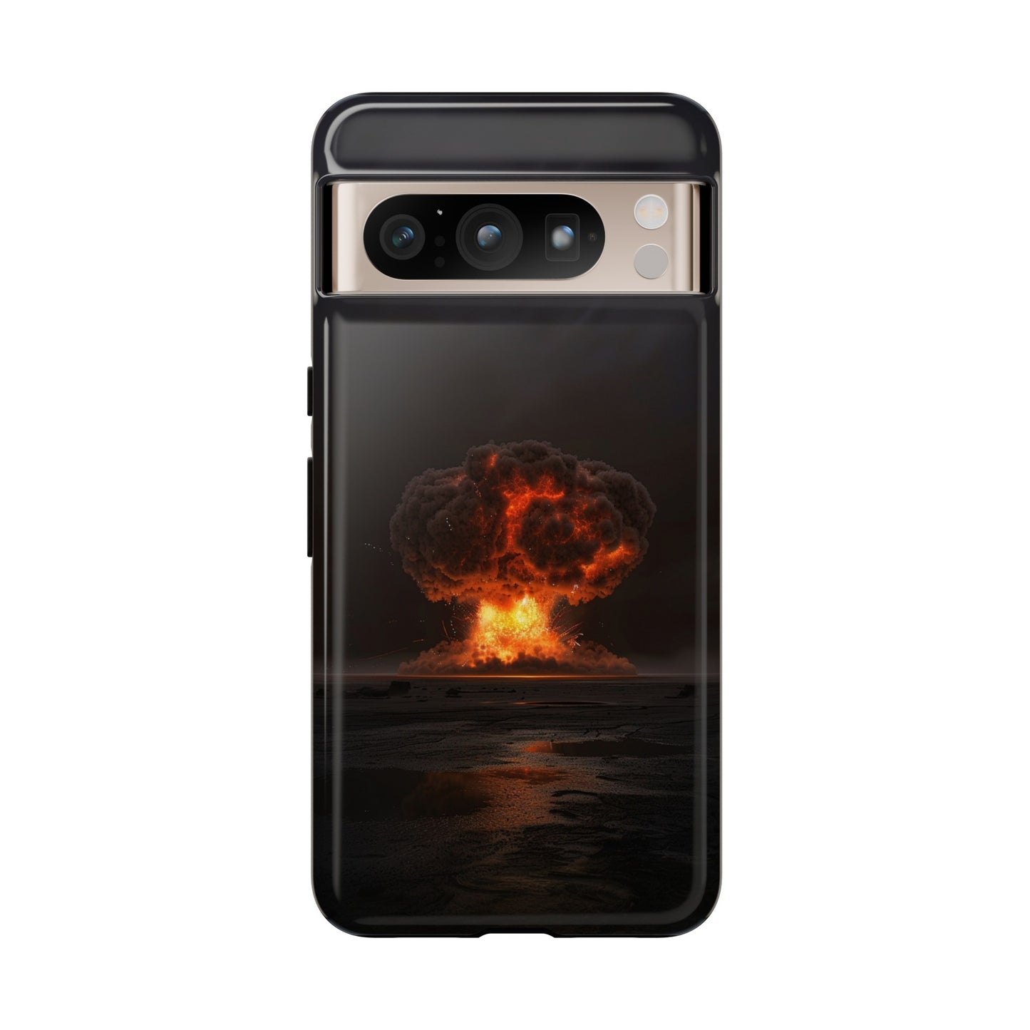 Atomic Explosion Phone Case - Dramatic Mushroom Cloud Design for iPhone and Samsung Galaxy Devices