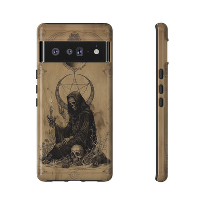 Gothic Reaper Phone Case - Dark Aesthetic Art for iPhone, Samsung, Google Pixel