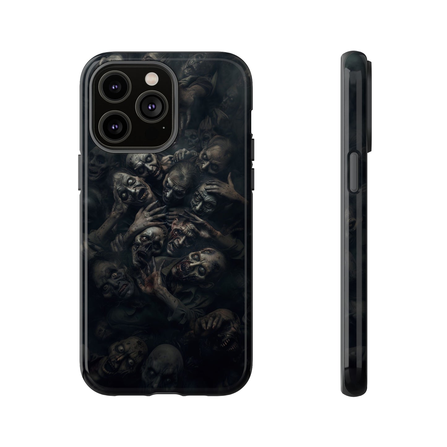 Zombie Horde Phone Case – Horror Design for iPhone and Samsung Galaxy Devices