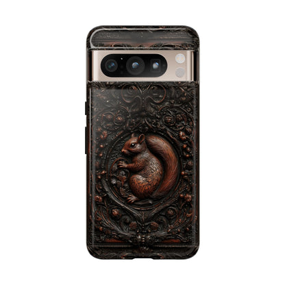 Gothic Woodland Squirrel Phone Case - Nature and Fantasy Inspired Design