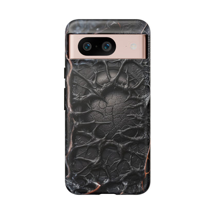 Black Veins Tough Phone Case – Lovecraftian Horror Design for iPhone, Samsung Galaxy, and Google Pixel Devices