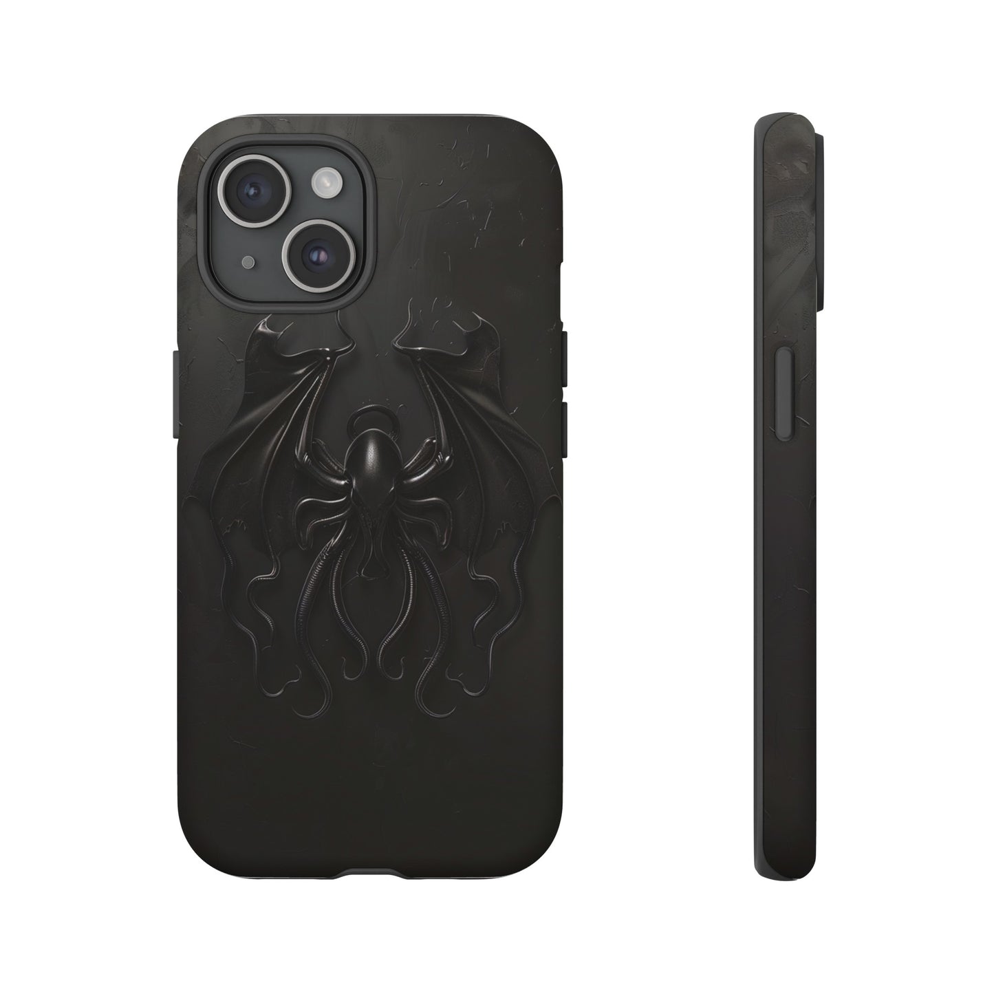 Dark Cthulhu Phone Case – Lovecraftian Mythos Design for iPhone, Samsung Galaxy, and Google Pixel Devices