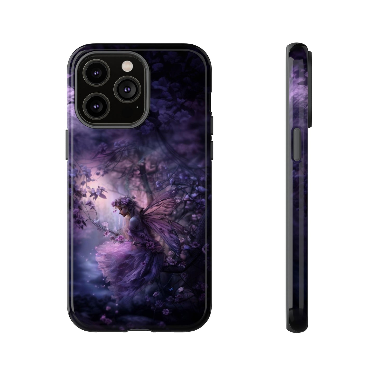 Fairy in the Moonlight Phone Case - Magical Night Scene for iPhone, Samsung Galaxy, Google Pixel Devices - Enchanted Fantasy Art