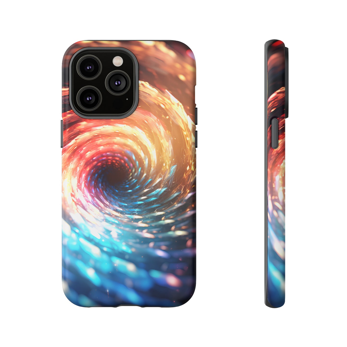 Crystal Portal of Light Phone Case – Vibrant Cosmic Design for iPhone, Samsung Galaxy, and Google Pixel Devices