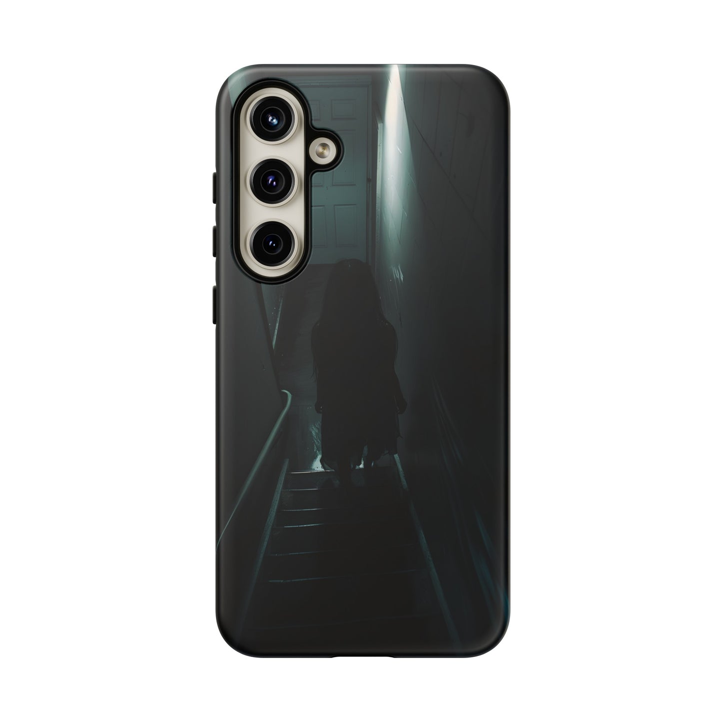 Creepy Ghost Girl Phone Case – Horror Possessed Design for iPhone, Samsung Galaxy, and Google Pixel Devices