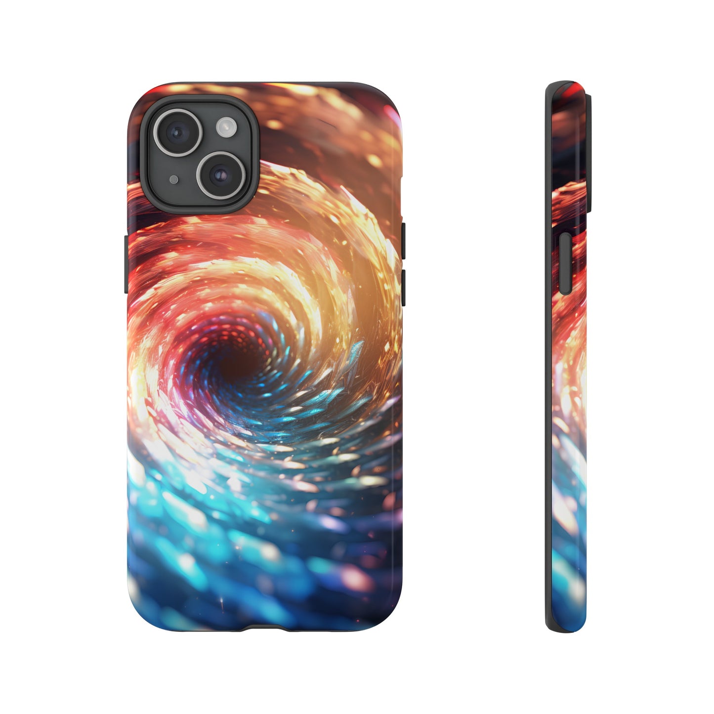 Crystal Portal of Light Phone Case – Vibrant Cosmic Design for iPhone, Samsung Galaxy, and Google Pixel Devices