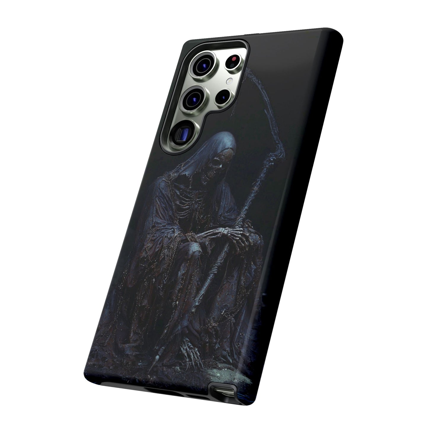 Dark Reaper Phone Case - Gothic Grim Reaper Art for iPhone, Samsung Galaxy, and Google Pixel Devices