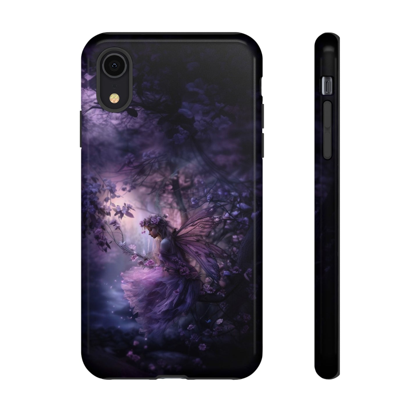 Fairy in the Moonlight Phone Case - Magical Night Scene for iPhone, Samsung Galaxy, Google Pixel Devices - Enchanted Fantasy Art