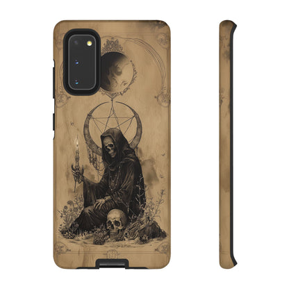 Gothic Reaper Phone Case - Dark Aesthetic Art for iPhone, Samsung, Google Pixel