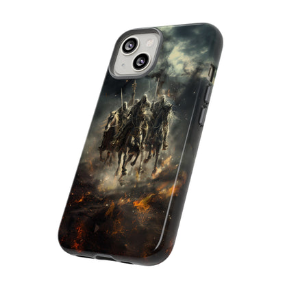 Four Horsemen of the Apocalypse Phone Case – Armageddon Design for iPhone, Samsung Galaxy, and Google Pixel Devices