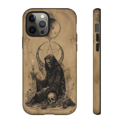 Gothic Reaper Phone Case - Dark Aesthetic Art for iPhone, Samsung, Google Pixel