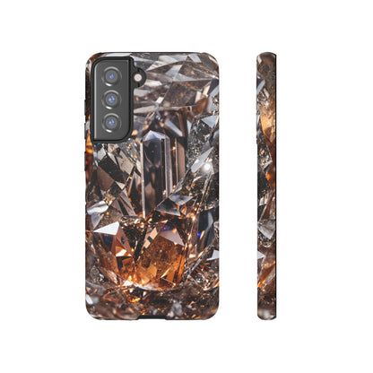 Crystalline Phone Case – Healing Crystal Quartz Design for iPhone, Samsung Galaxy, and Google Pixel Devices