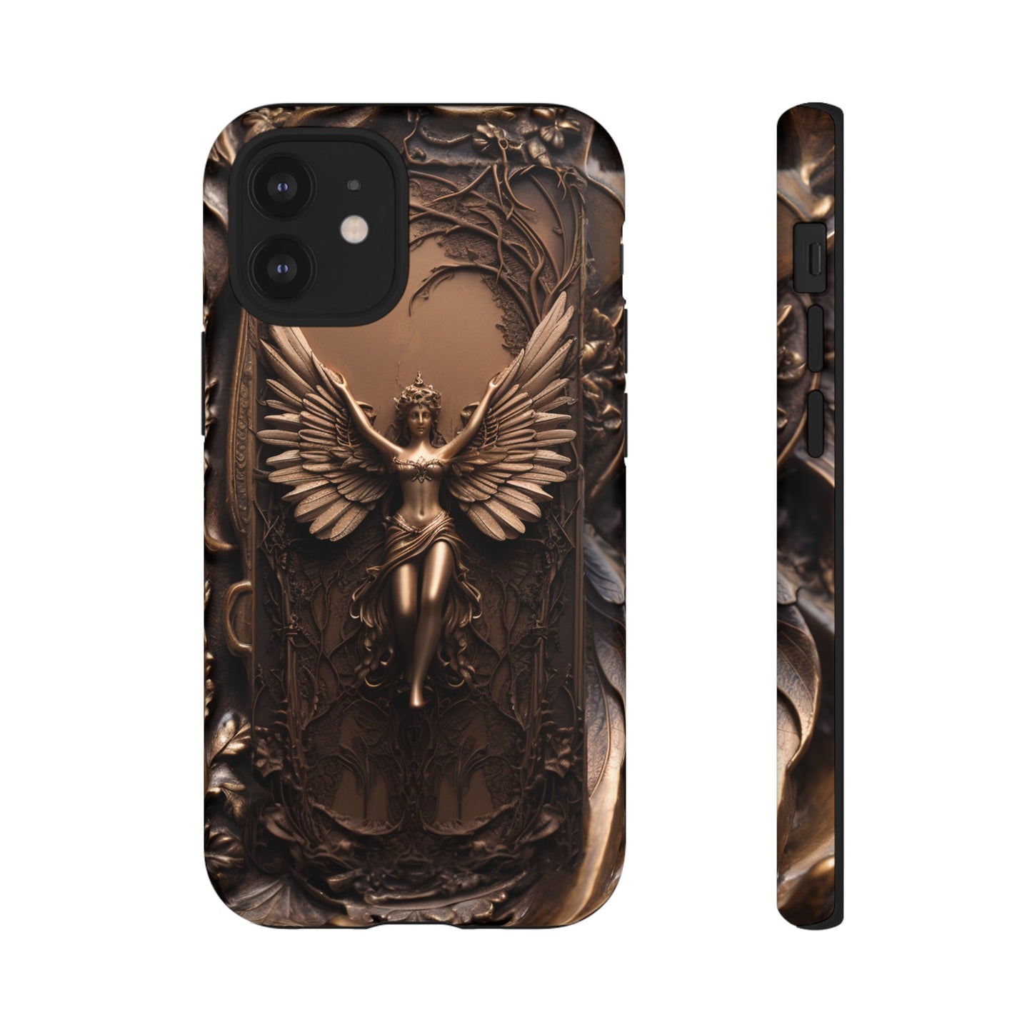 The Bronze Fairy Phone Case – Fantasy Faery Design for iPhone, Samsung Galaxy, and Google Pixel Devices