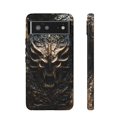 Demonic Beast Phone Case – Devil Monster Horror Design for iPhone, Samsung Galaxy, and Google Pixel Devices