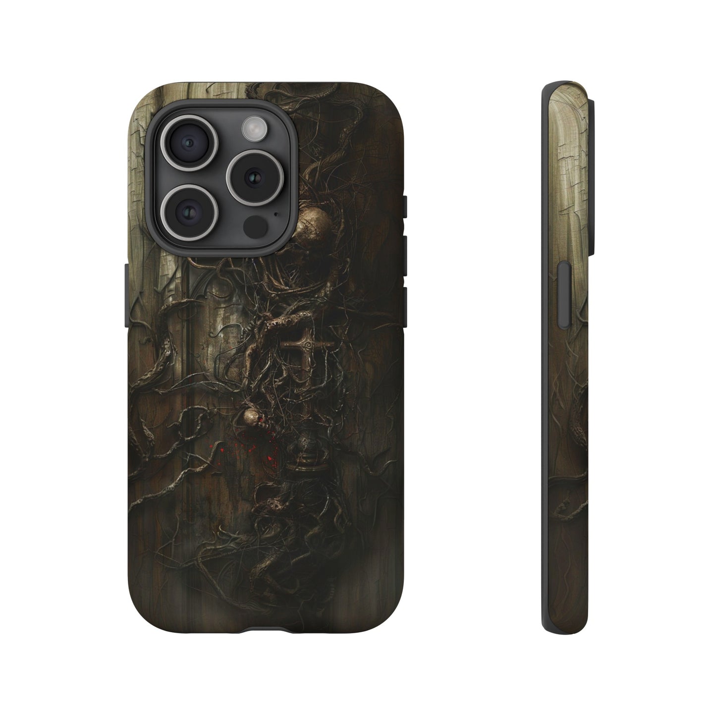 Creeping Dread Phone Case - Giger-Inspired Art for iPhone, Samsung Galaxy, and Google Pixel Devices