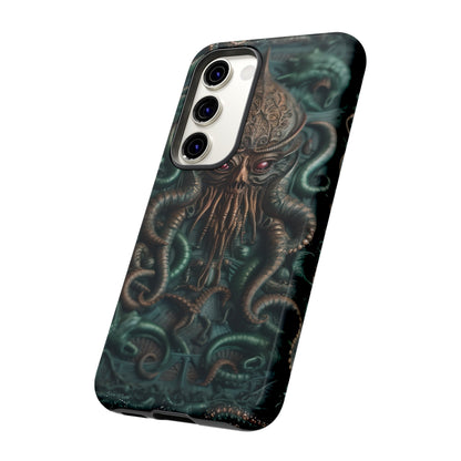 Nameless Dread Tough Phone Case – Lovecraftian Tentacle Horror Design for iPhone, Samsung Galaxy, and Google Pixel Devices