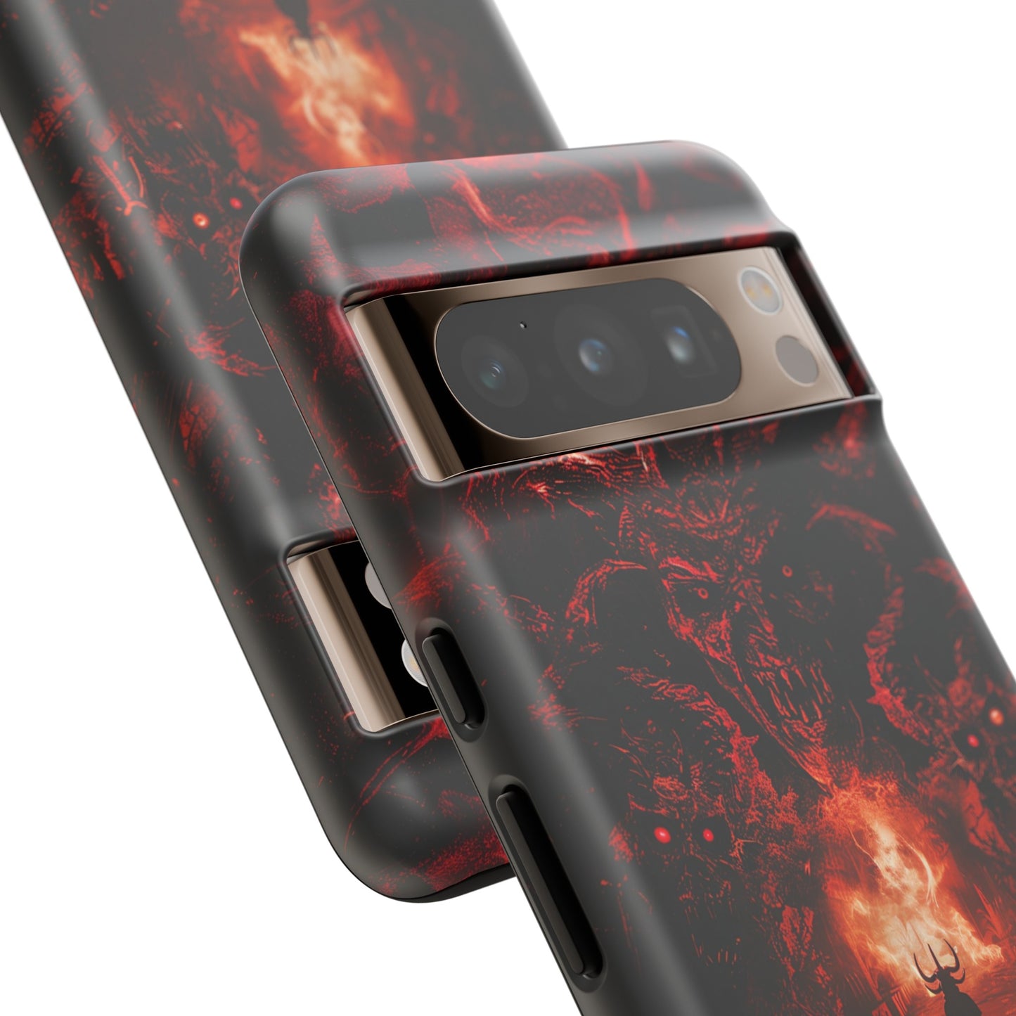 The Road to Hell Phone Case – Gothic Demon and Devil Design for iPhone, Samsung Galaxy, and Google Pixel Devices