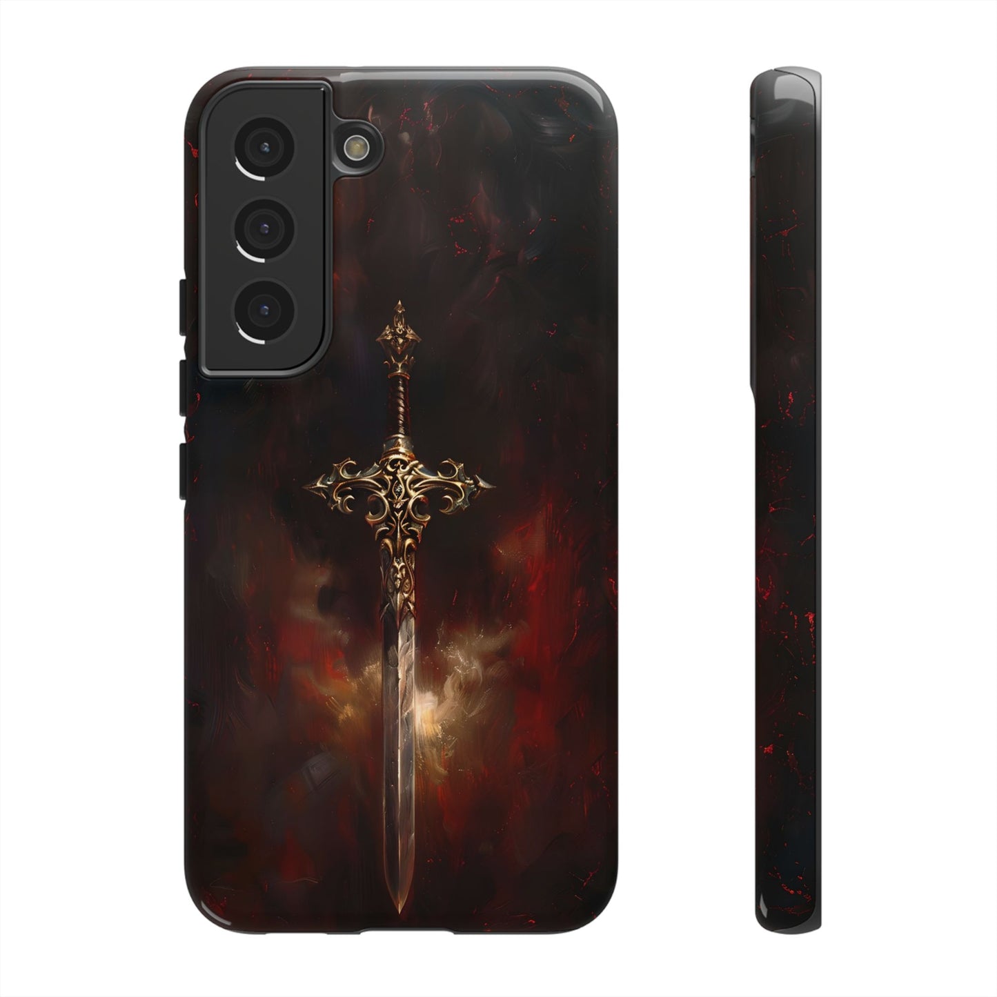 Epic Sword of Legends Phone Case - Dark Fantasy Art for iPhone, Samsung Galaxy, and Google Pixel Devices