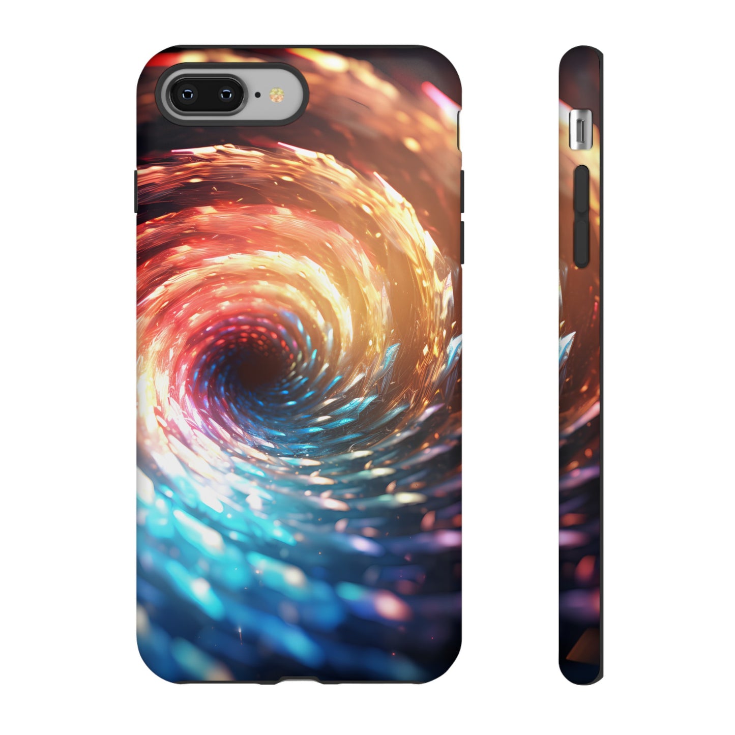 Crystal Portal of Light Phone Case – Vibrant Cosmic Design for iPhone, Samsung Galaxy, and Google Pixel Devices