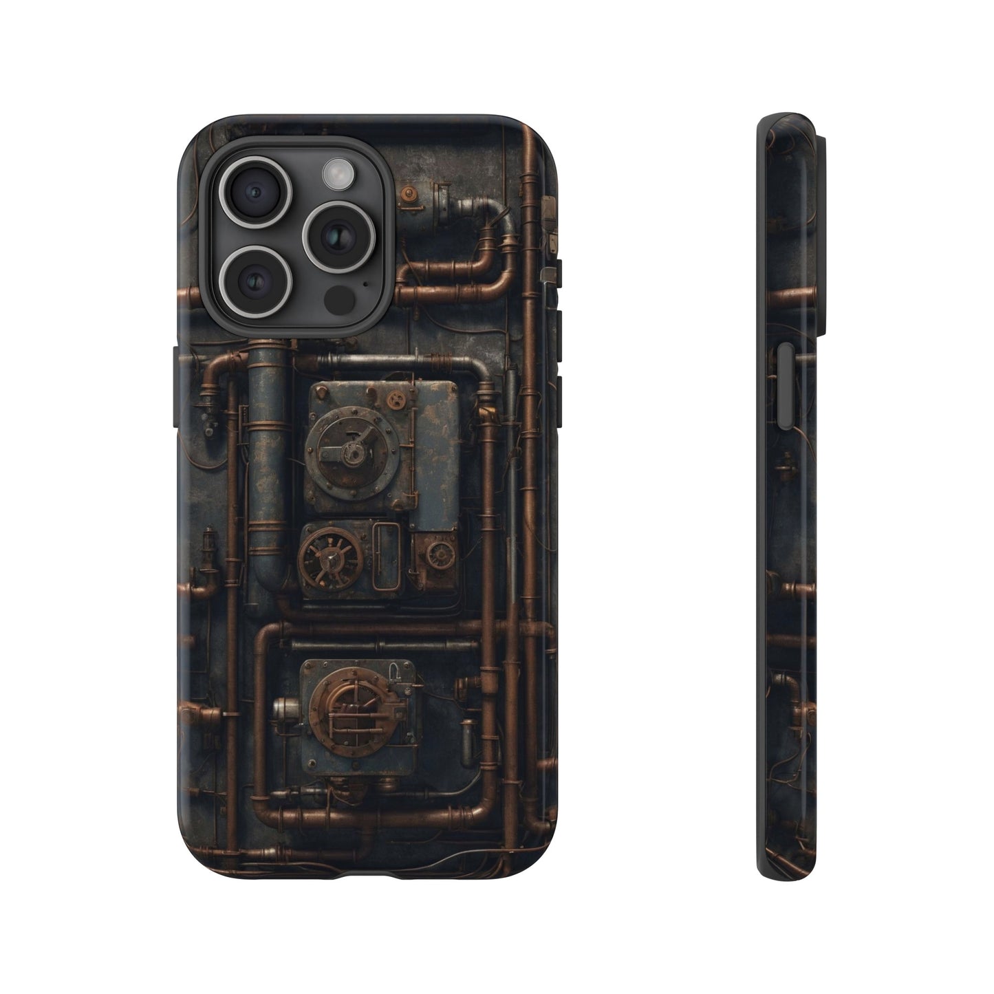 Diesel Punk Phone Case – Industrial Retro-Futuristic Design for iPhone, Samsung Galaxy, and Google Pixel Devices