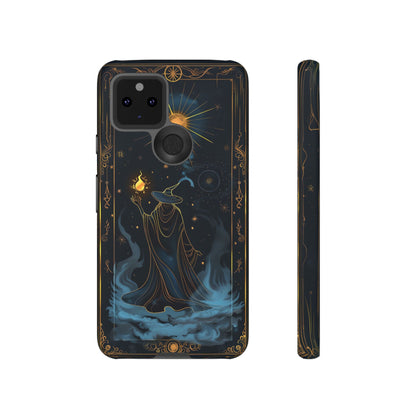 Enchanted Wizard Spellcaster Galaxy Phone Case - Mystical Wizardry Art For iPhone, Samsung Galaxy, and Google Pixel Devices